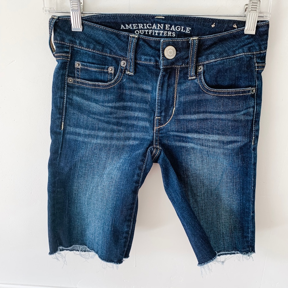 American eagle jean shorts